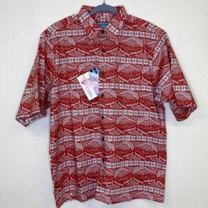 Joe Kealoha's by reyn spooner Hawaiian Shirt NWT Size Medium